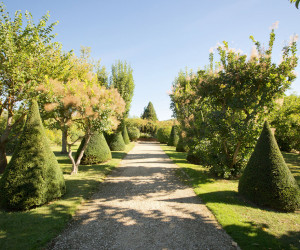 Château Val Joanis Garten